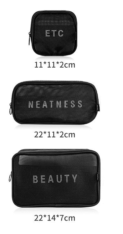 Avenor™ Mesh Travel Makeup Organizer Bag