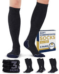 Premium Men’s Compression Socks 3-Pack.