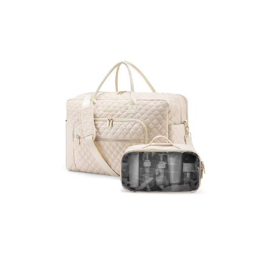 Avenor™LOVEVOOK Travel Duffle Bag +  (Beige)