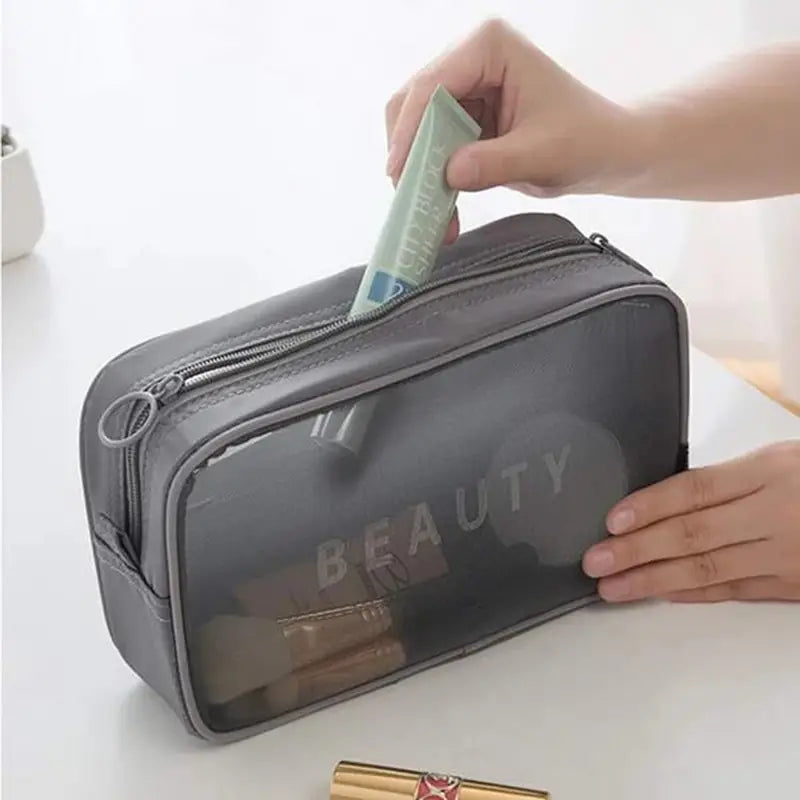 Avenor™ Mesh Travel Makeup Organizer Bag